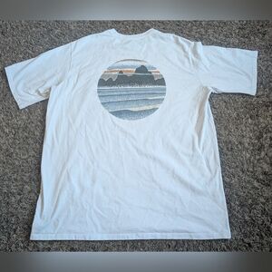 Patagonia Skyline Stencil Graphic Regular Fit Responsibili-Tee Men's XL